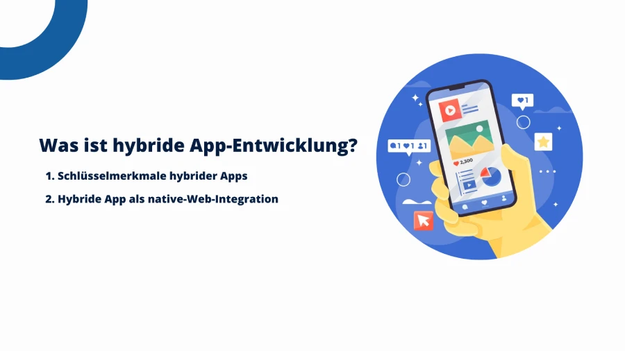 Was ist hybride App-Entwicklung