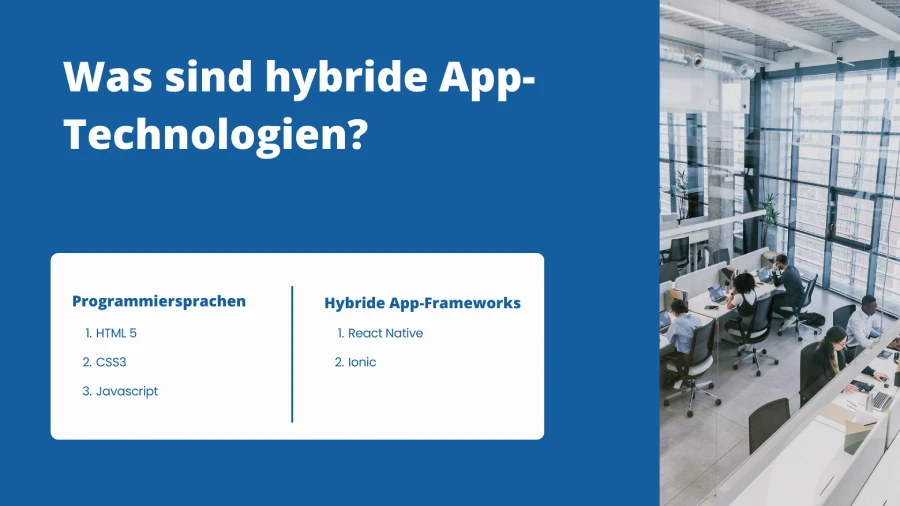 Was sind hybride App-Technologien