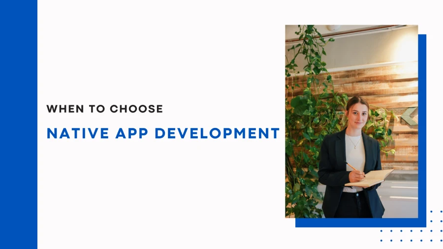 sts software gmbh - when to choose native app development